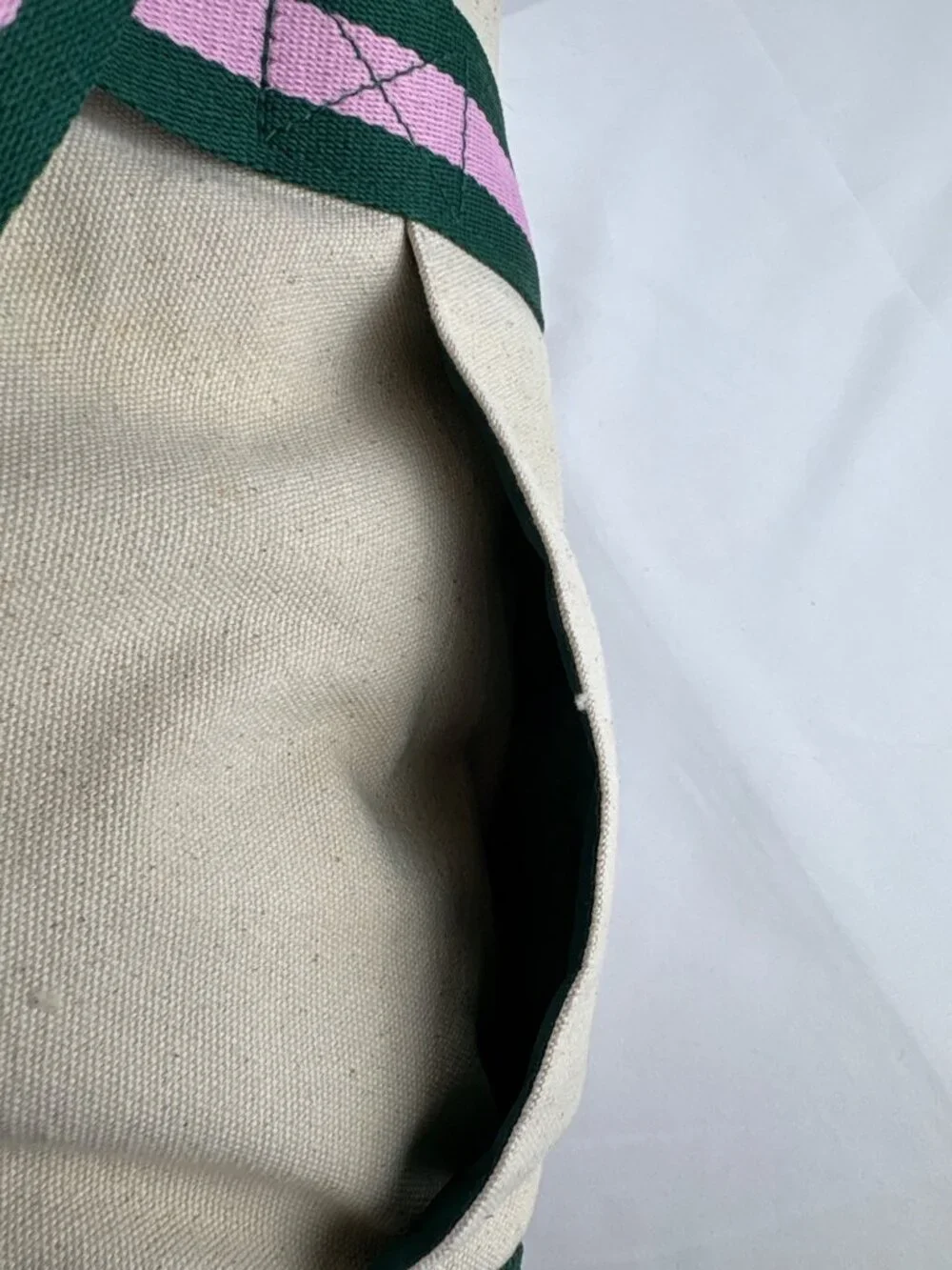 Victoria's Secret PINK Y2K Blockette Athletic Canvas Duffle Bag